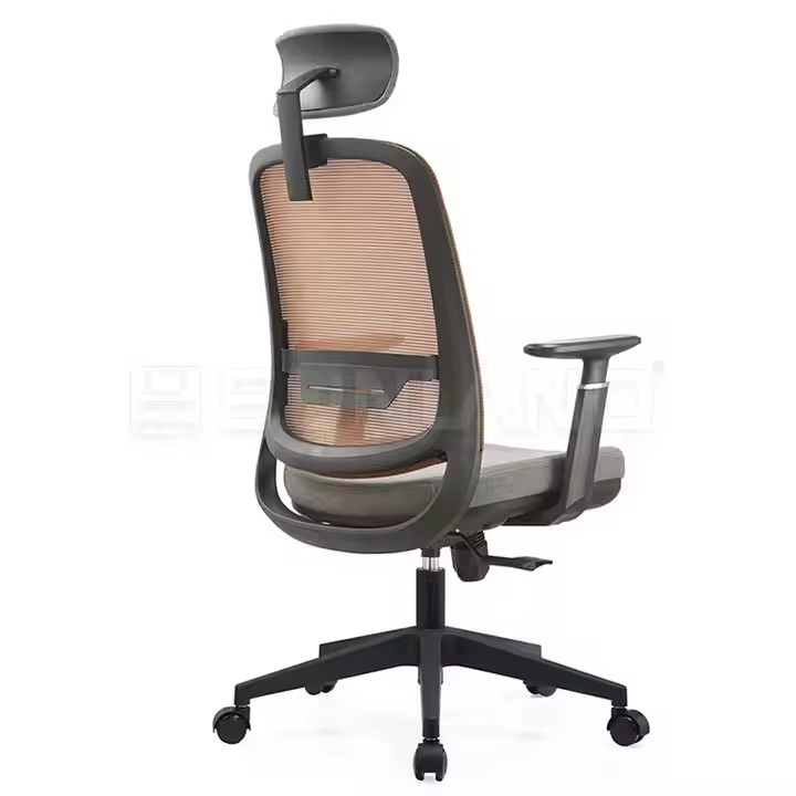 Stylish Executive Desk Chair with Breathable Mesh Design
