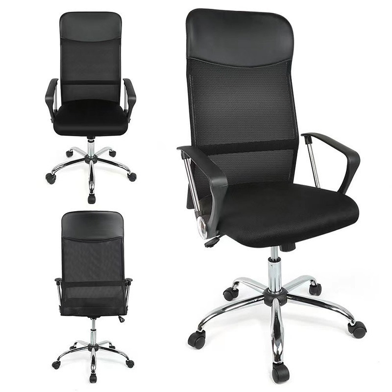 High Back Office Furniture Swivel Adjustable Mesh Ergonomic Chairs Sillas Oficina Executive Office Lifting Rotating Home Conference Computer Chair for Adult