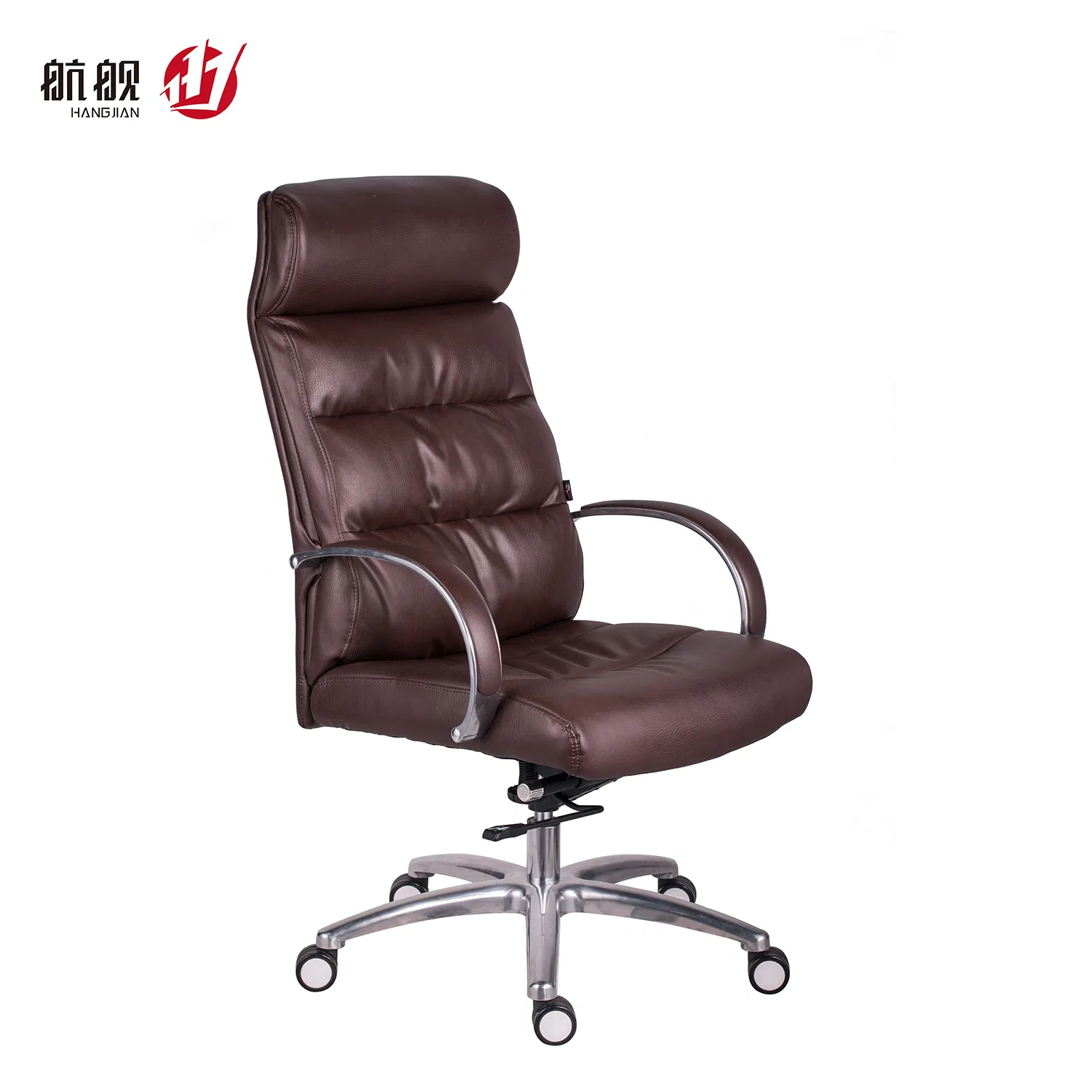 Luxury Classic Office Furniture Quality Black Leather Swivel Executive Chair Big and Tall High Back