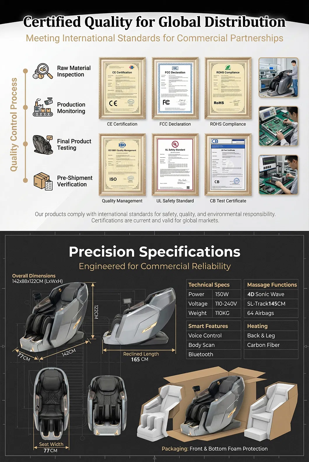 Massage Chair Technical View