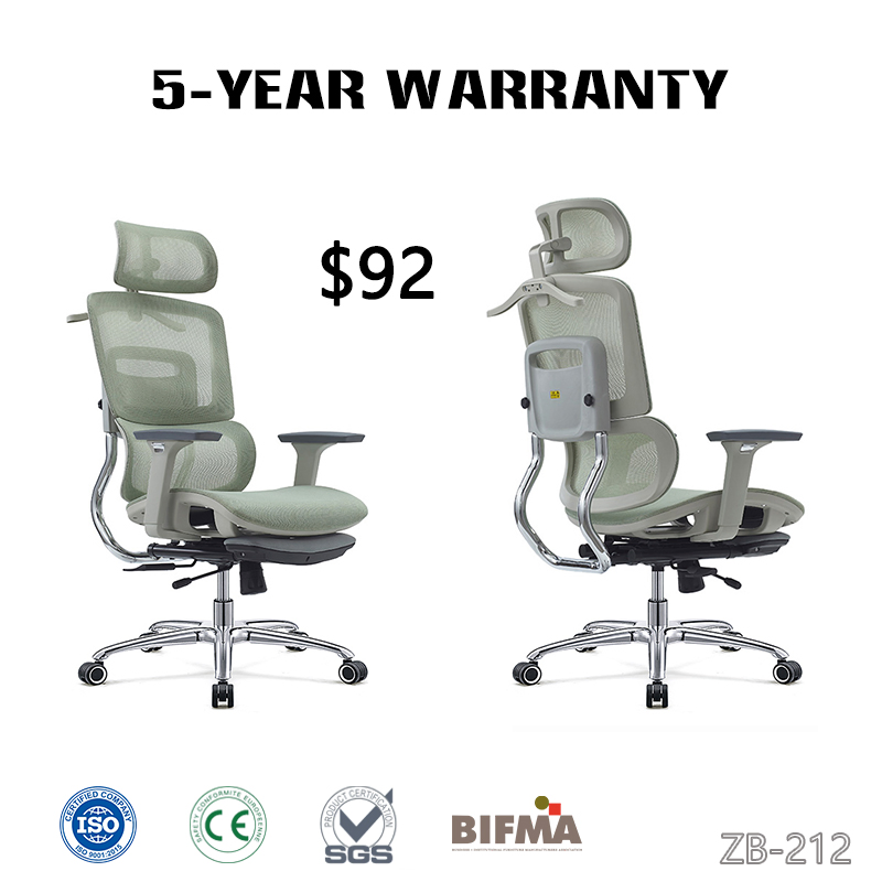 Sillas De Oficina High End School High Back Reclining Swivel Wheel Meeting Conference Gaming Computer Desk Staff Director Ergonomic Aluminum Mesh Office Chair