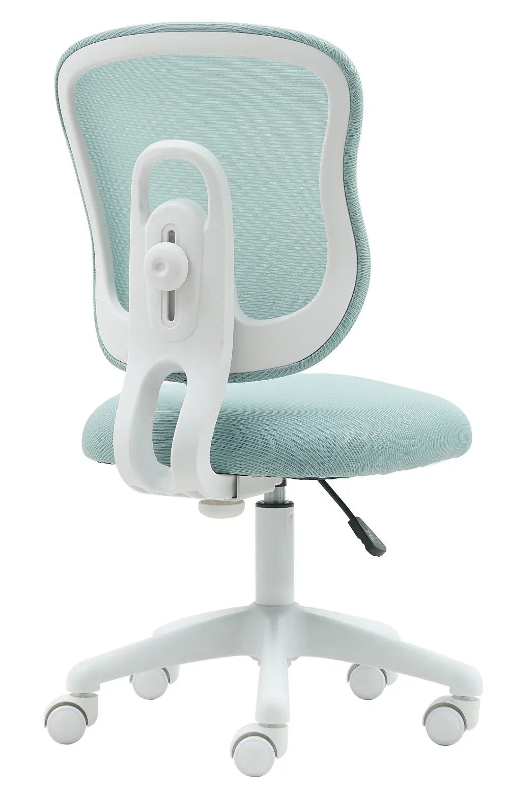 Kids Desk Chair, Adjustable Children Study Chair, Swivel Armless Mesh Task Office Chair, Computer Desk Chair with Adjustable Height &amp; Lumbar Support (blue)