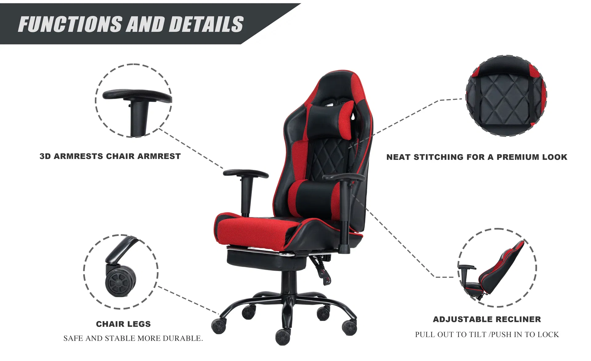 Gaming Chair Comfort Features