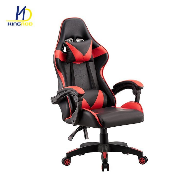 China Wholesale Top 5 Modern Silla Support Autofull Pillow Leather Ergonomic Reclining/Office Game/Gamer/Gaming Chair Price for Computer/Revolving/Rotary/Video