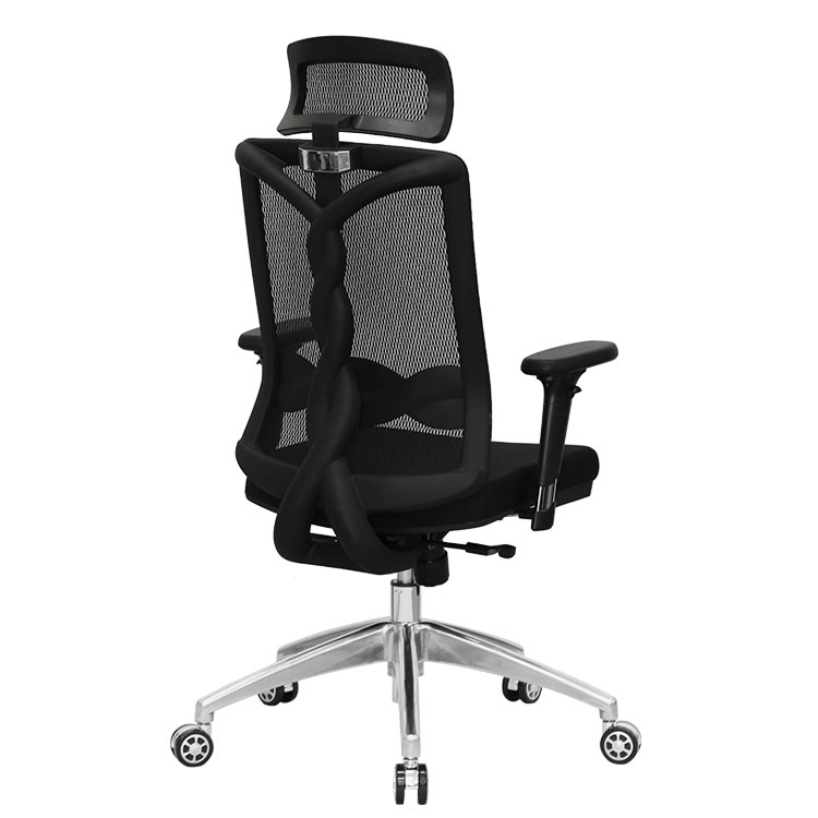 Online Sale Ergonomic Popular Plastic Back Office Rolling Desk Chair Price with Flexible Back