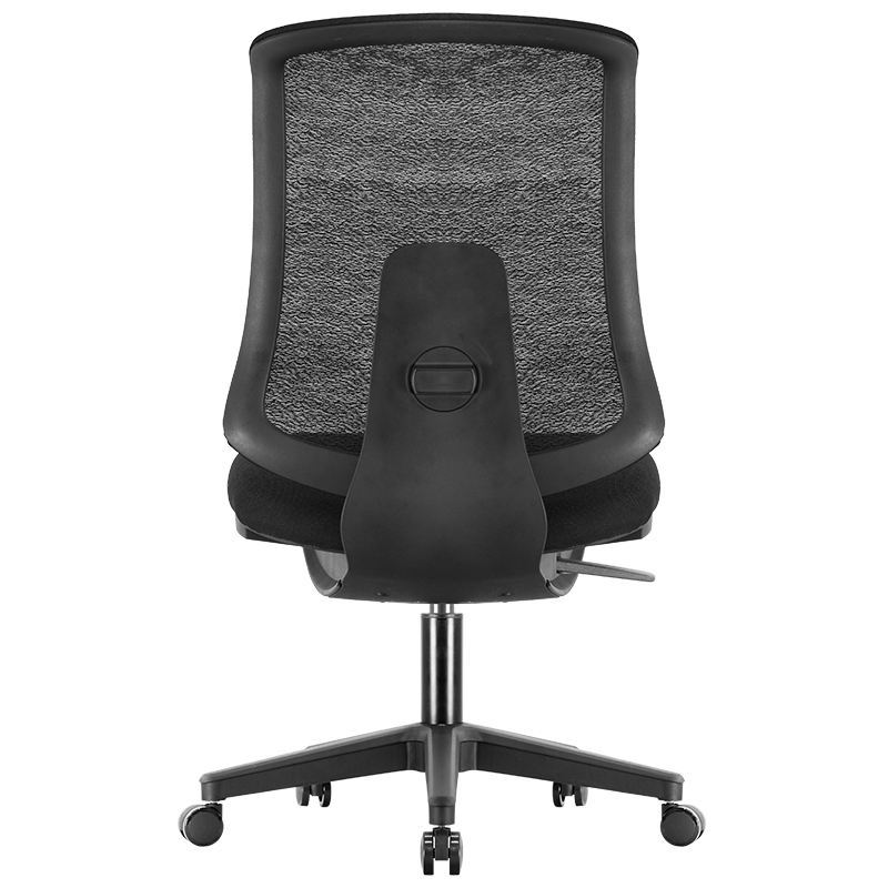 Armless Comfortable Smart Home Office Desk Chair Low Back for Small Space