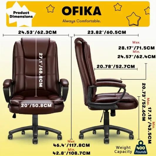 Office Chair Front View