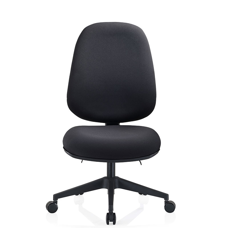 Good Quality MID Back Armless Home Office Desk Task Comfortable Chairs with Padded Back
