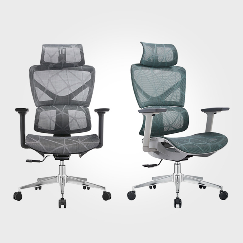 Aston Breathable Spacious Budget-Friendly Height Multi-Adjustable Swivel Desk Office Chair with Headrest