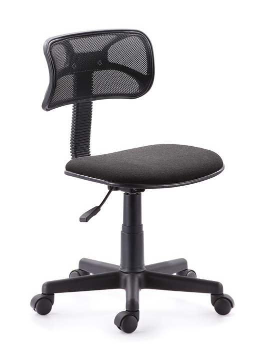 Reception Armless Task Drafting Office Chair with Back Support