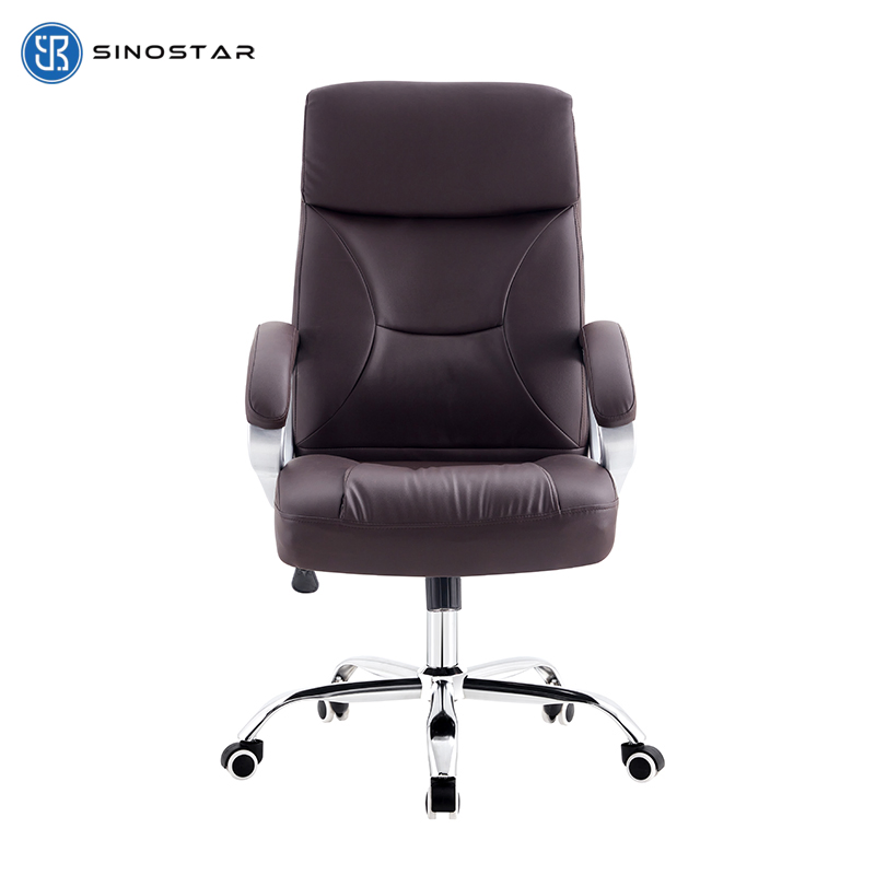 Ergonomic Managerial Swivel Chair Featuring Recline Function and Lumbar Support