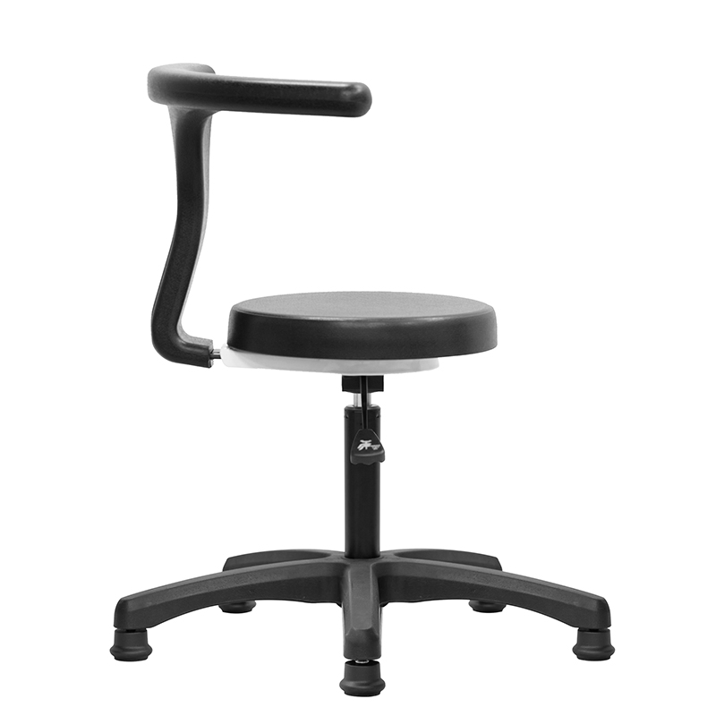 Laboratory Furniture Office Metal Adjustable Stool, Lab Stool ESD Chair Cushion Anti-Static Chair