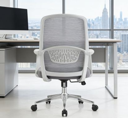 Manufacturer MID Back Lumbar Support Armchair Visitor Task Staff Executive Desk Chair