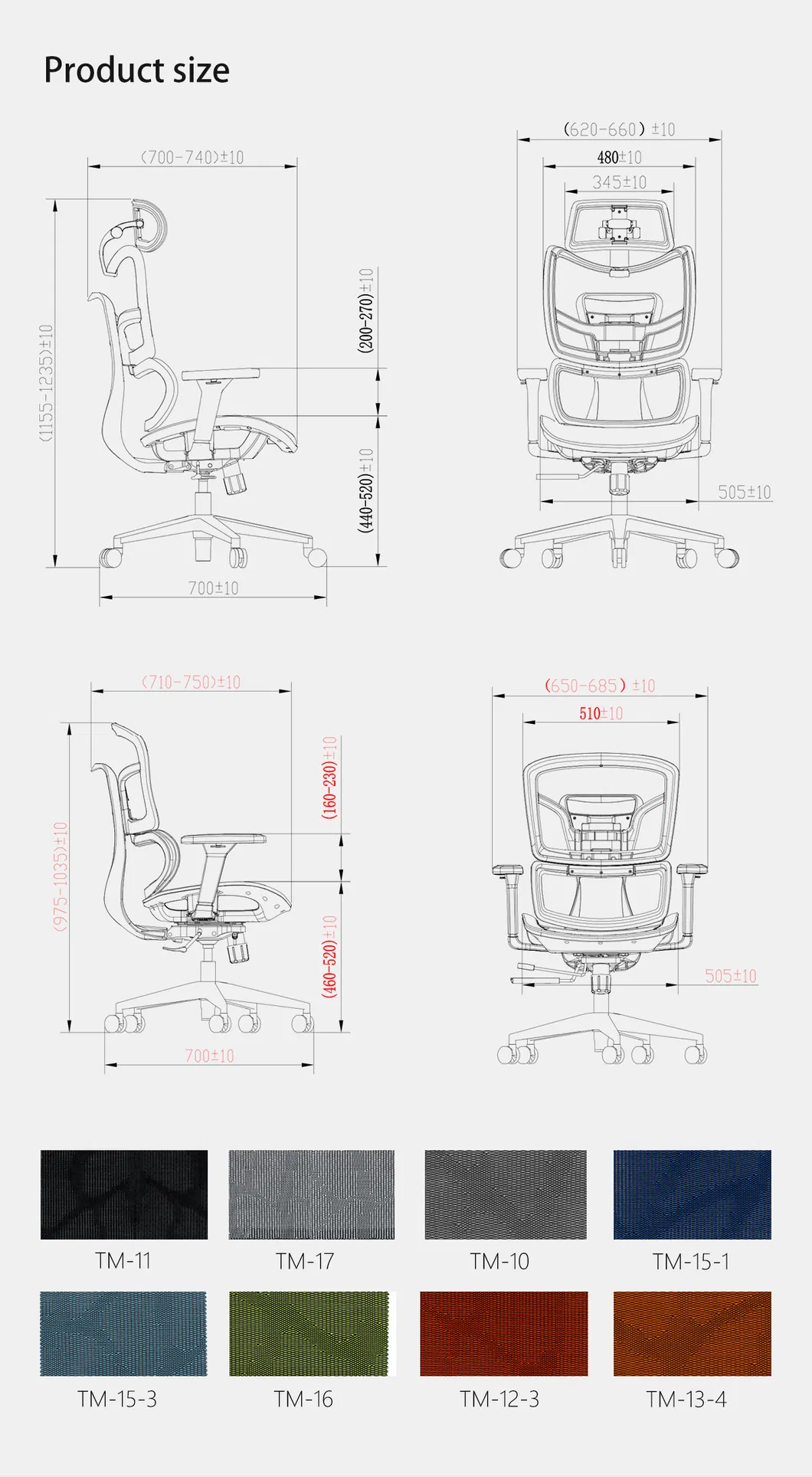 Ergonomic Chair View 10