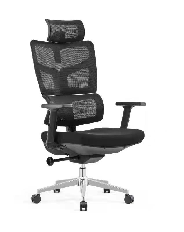 Full Mesh Polyester Swivel Spcacer Office Chair Fabric Bottom Seat Cushion Ergonomic Staff Chair