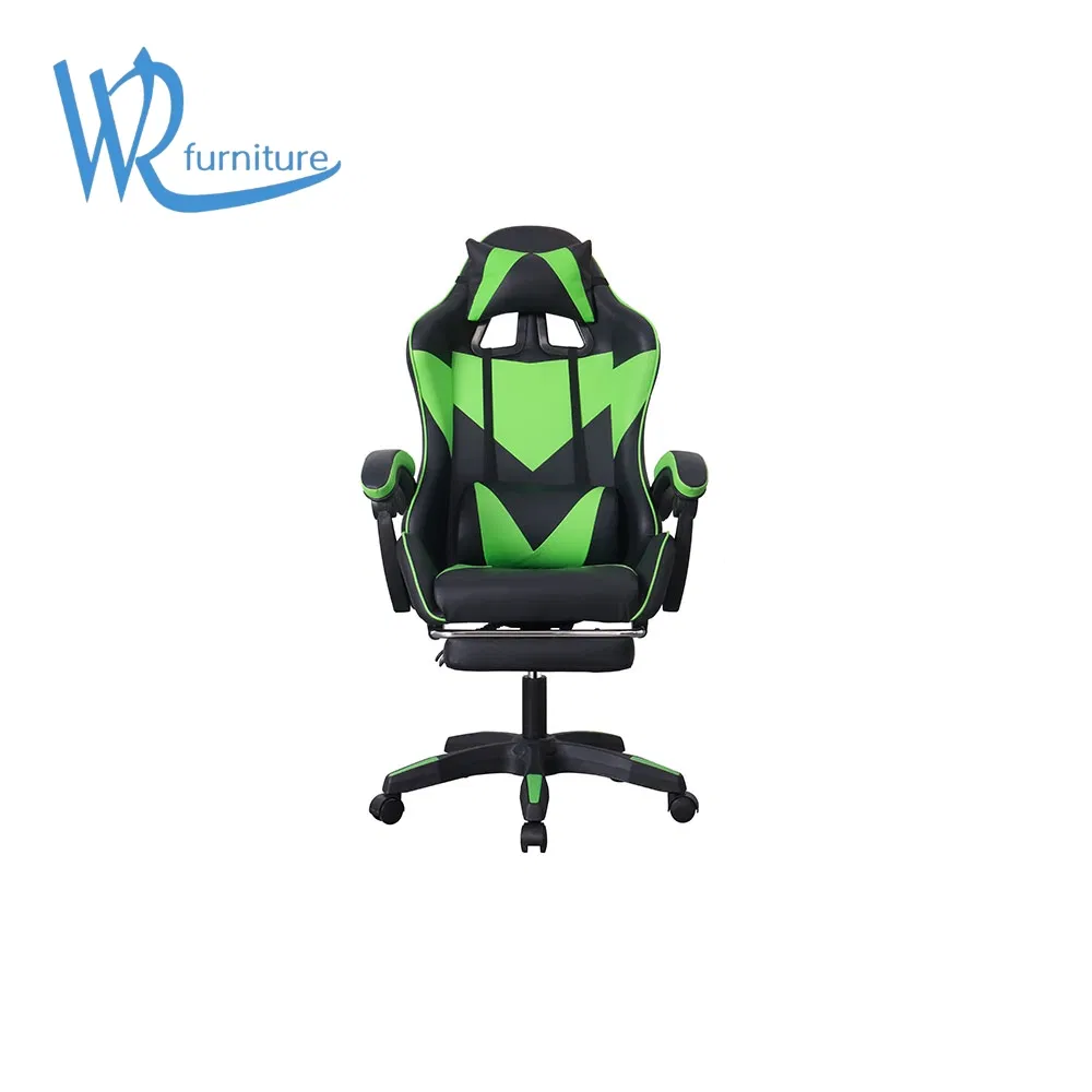 Home Office Ergonomic Gaming Chair with Adjustable Headrest and Lumbar Support