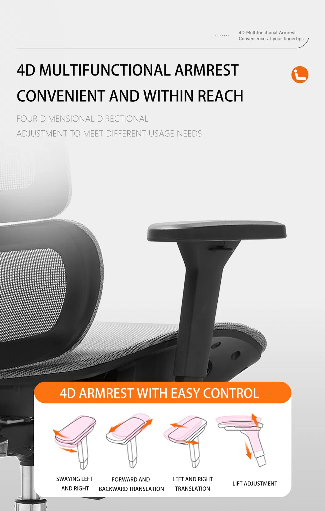 Ergonomic Chair View 7