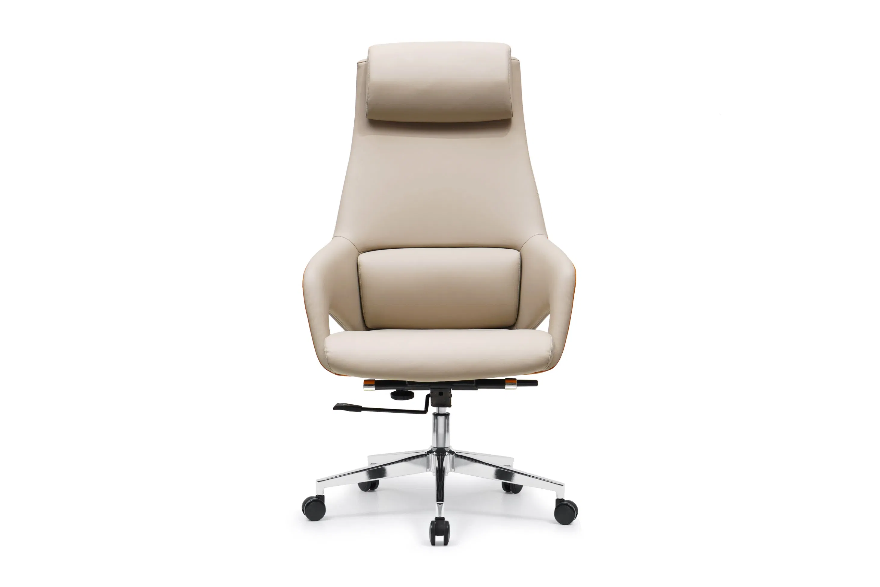 Ergonomic Leather Boss Chair Comfortable Office Chairs Managerial Executive Chairs