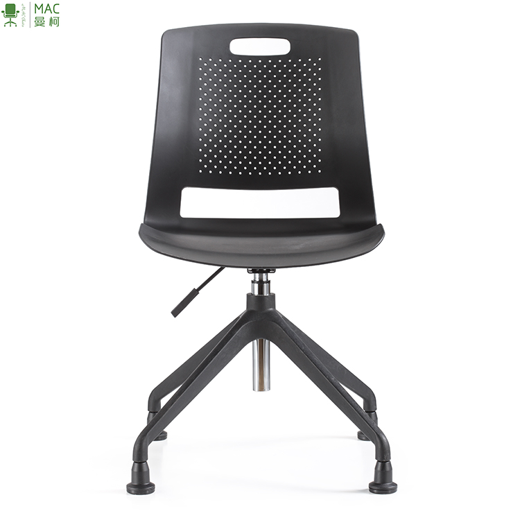 Armless School Office Conference Room Task Training Plastic Chair
