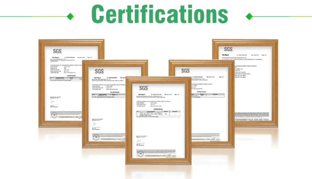 Certificates