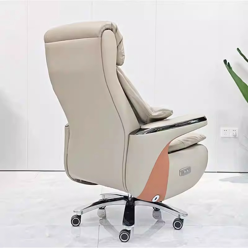 Smart Boss Luxury Leather Big and Tall Massage Executive Office Chair for Office