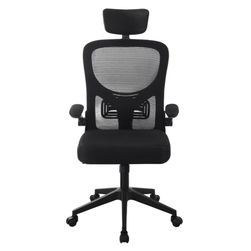 Wholesale with Wheels/Headrest High Back Lift Revolving Adjustable Mesh Swivel/Ergonomic Office Chair for Executive/Boss/Staff/Director/Computer/Home