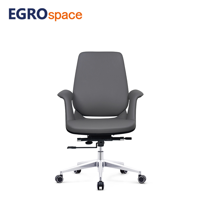 Egrospace Executive Conference Standard Furniture Wheel Modern Office Visitor Leather Ergonomic Chair