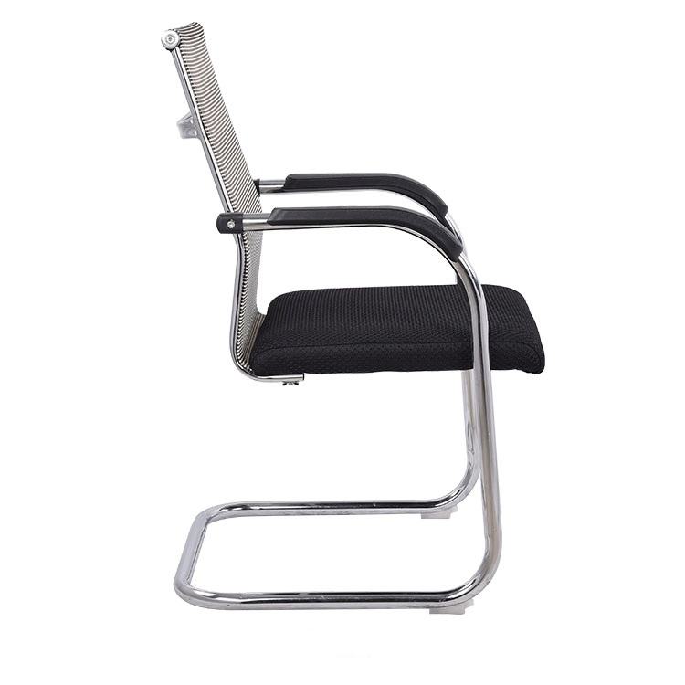 Ergonomic Chair Without Wheels Office Guest Cantilever Armchair 4009