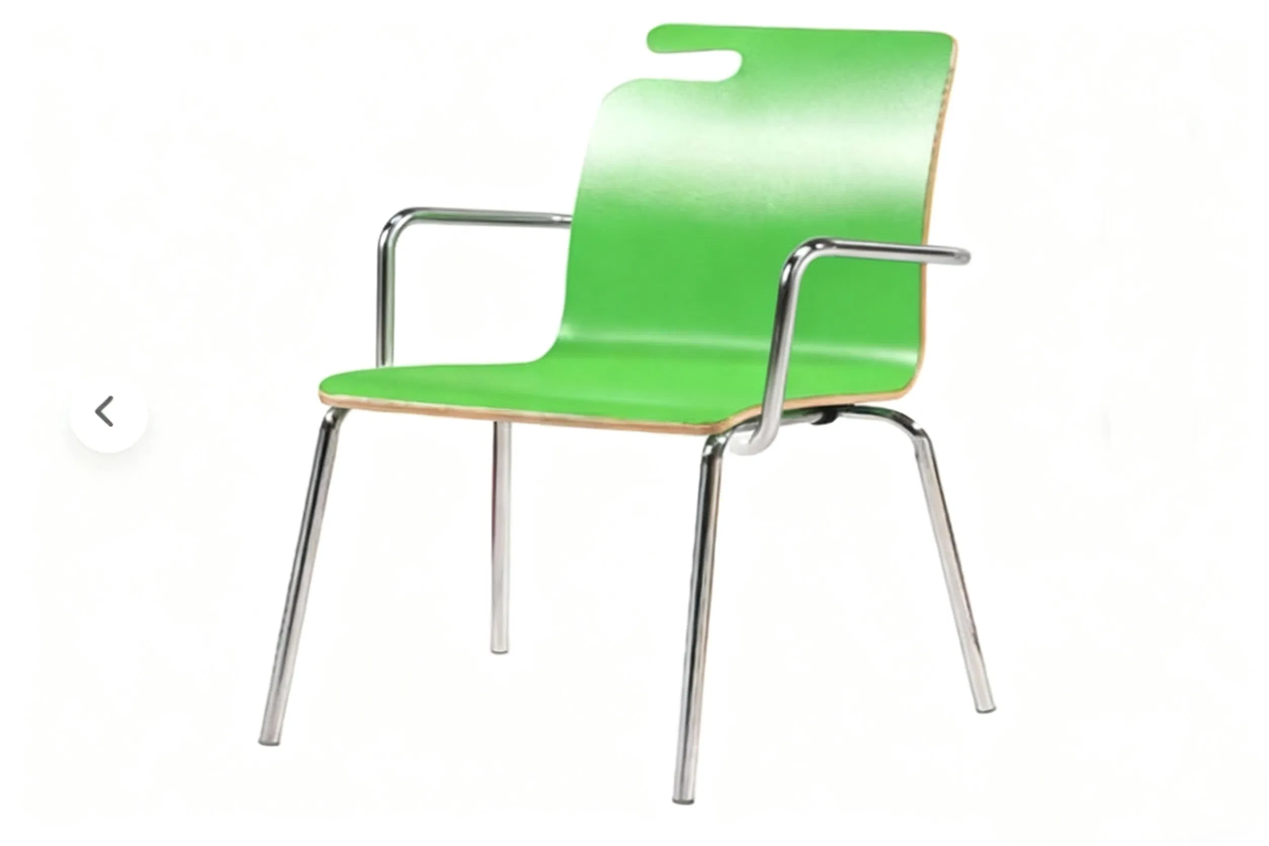 Versatile Cushion-Padded Armless Chairs for Office and Events