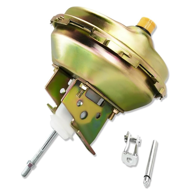 1964 - 1966 Power Brake Booster 9" Gold 9 Inch - 64-76 F &amp; a Body - Single W/ Brake Booster