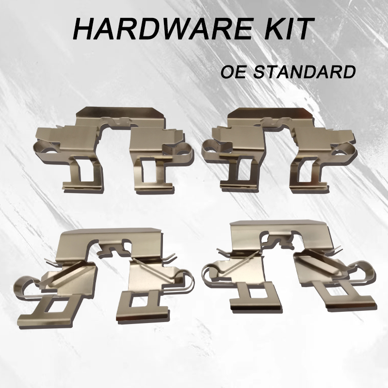 Manufacturer Auto Disc Brake Hardware Kits Pad Clips with Brake Pad Accessories