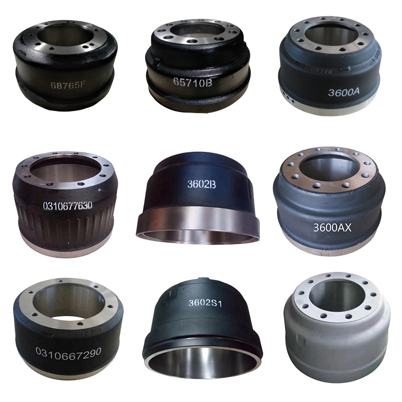 Rear Drive Brake American Type Trailer Brake Drum