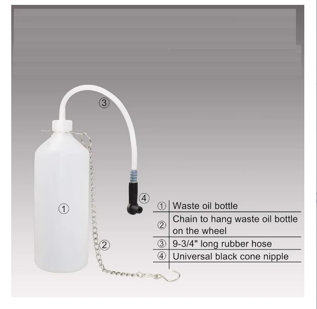 Manual Brake Clutch Fluid Bleeder Kit Oil Change Bleeding Tool Set with 3L Hand Pressure Pump