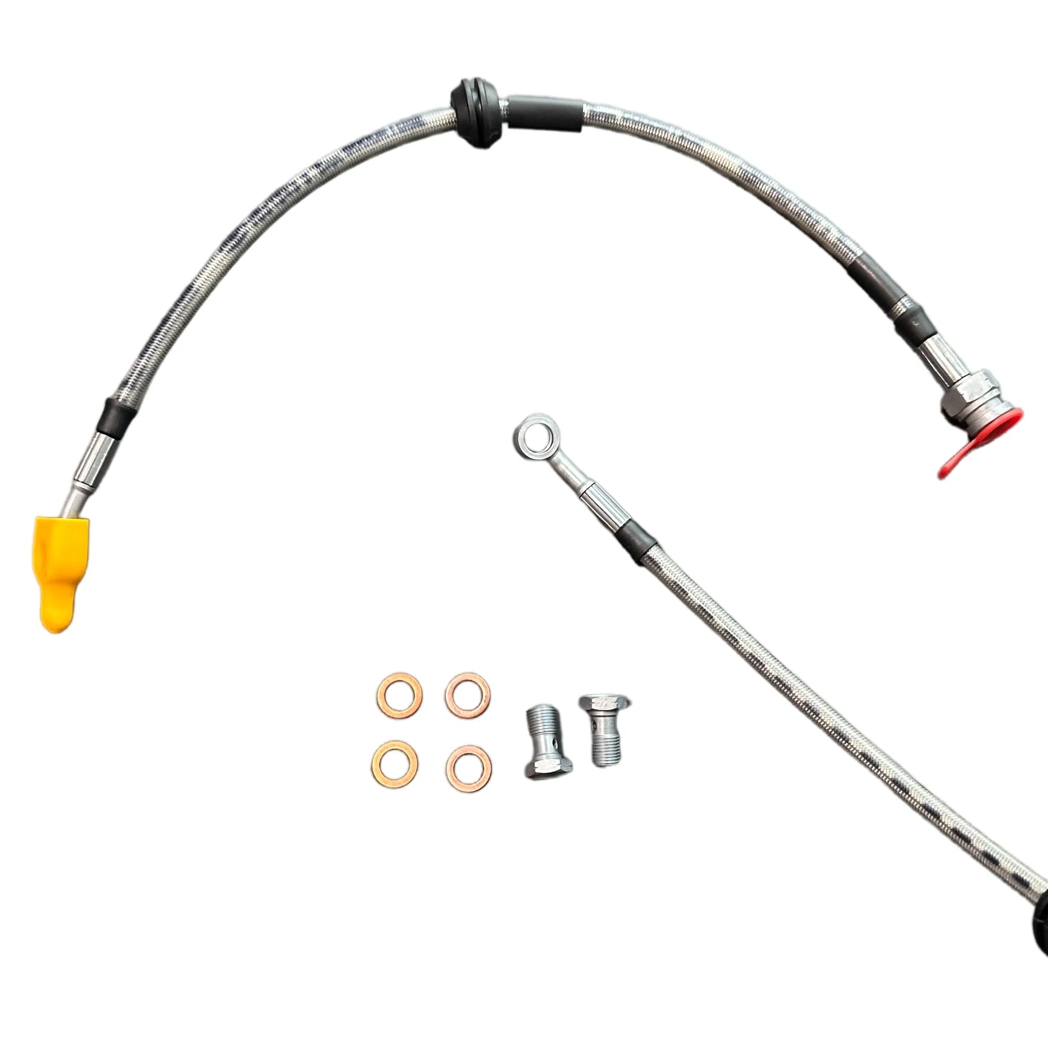 Premium Rubber Hydraulic Brake Line for Optimal Performance and Durability