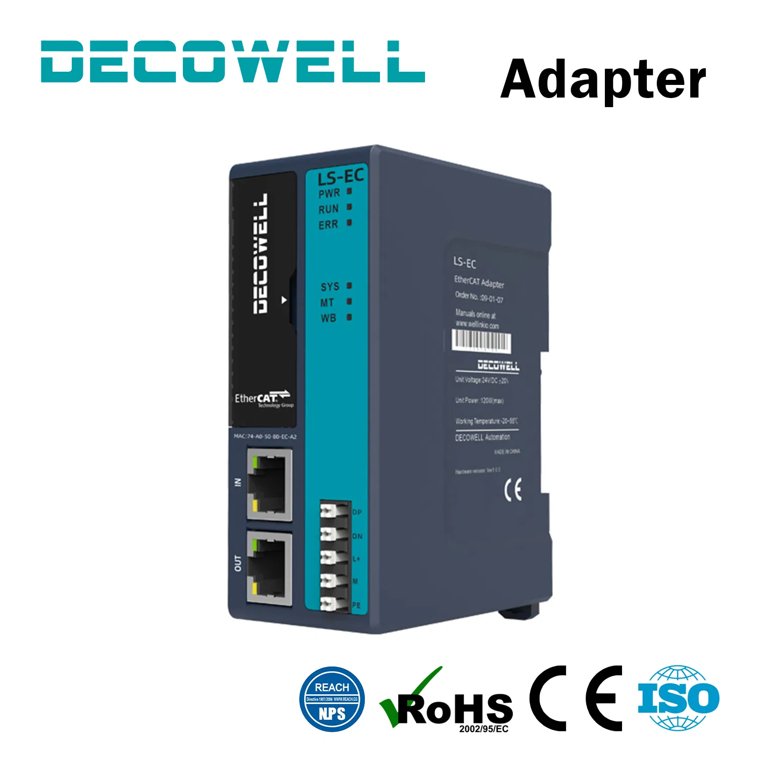 Discrete Automation Powerline Distributed I/O Module for Long Conveyor Systems