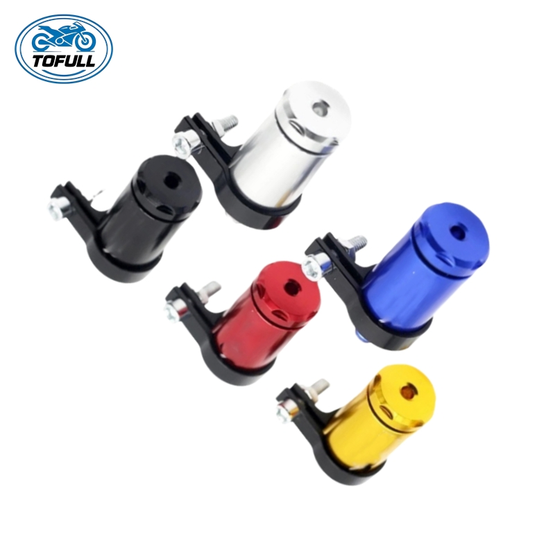 Motorcycle Accessories Rear Brake Reservoir CNC Aluminum Fluid Tank Oil Cup for Universal