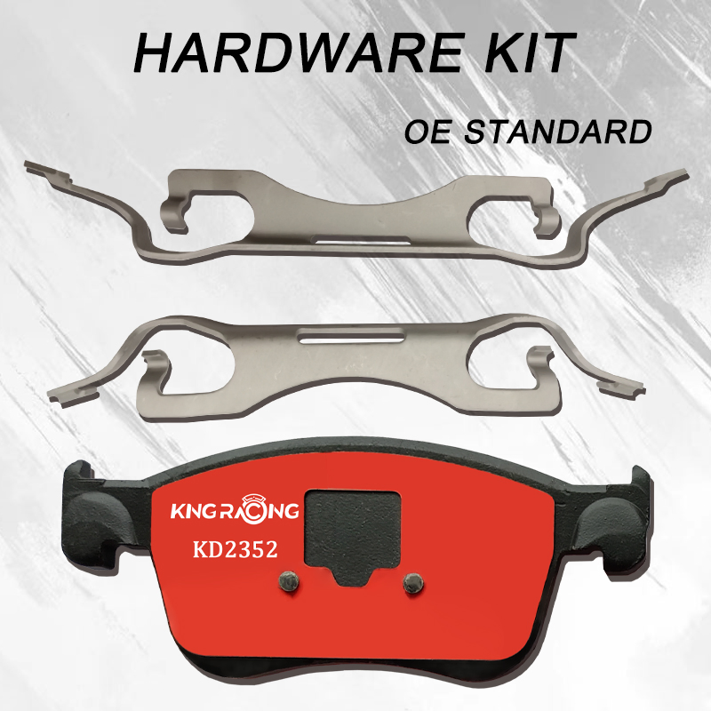 Manufacturer Auto Disc Brake Hardware Kits Pad Clips with Brake Pad Accessories