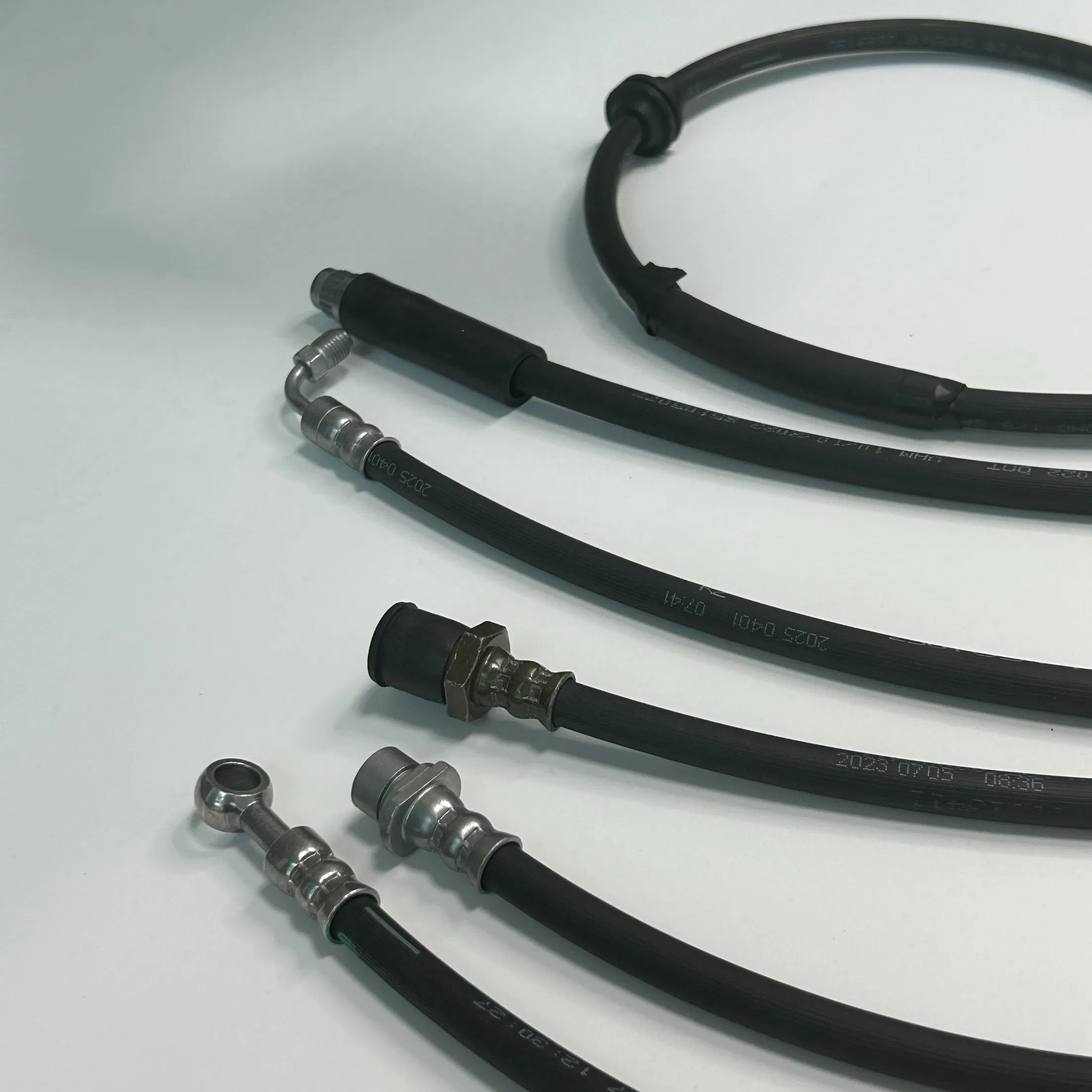 DOT Certified Motorcycle Brake Hose SAE J1401 Burst Resistant Flexible Hydraulic Line