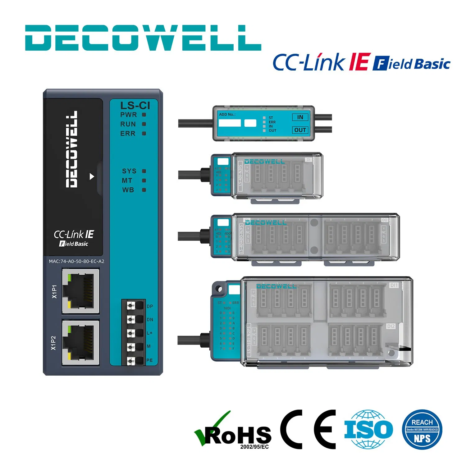 Discrete Automation Powerline Distributed I/O Module for Long Conveyor Systems