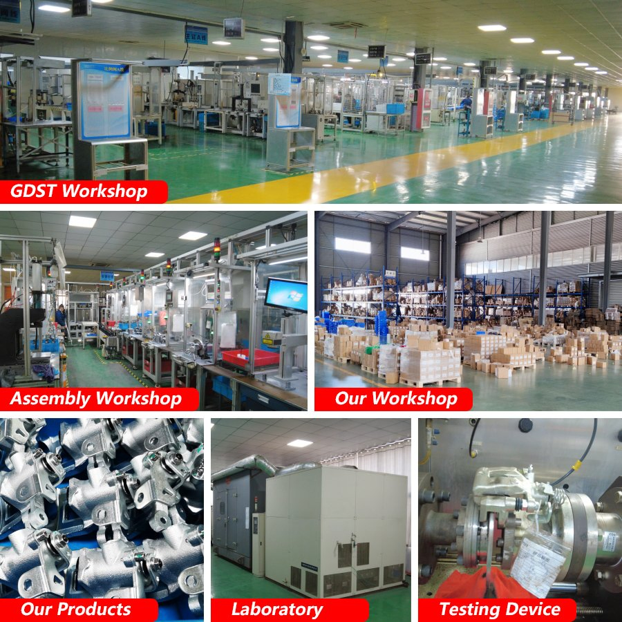 GDST Car Parts Aluminum Front Auto Disc Brake Caliper for Toyota Honda Nissan Mitsubishi Hyundai