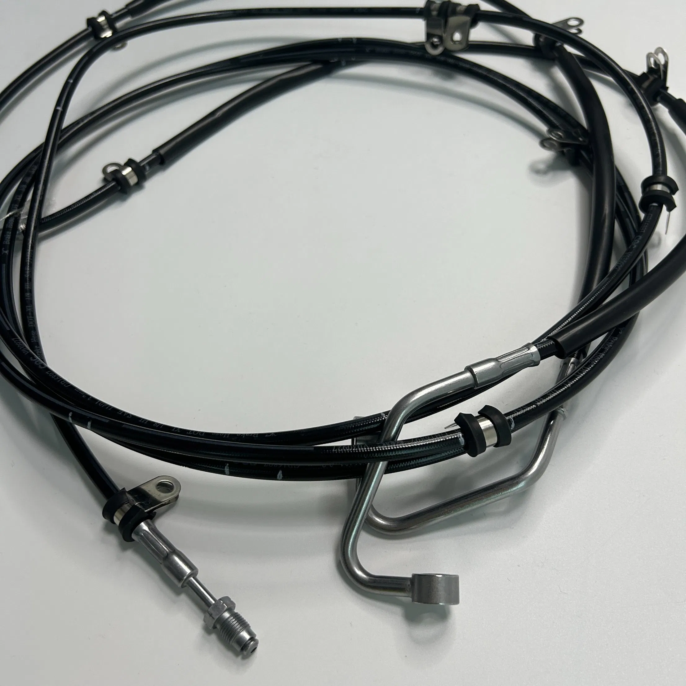 DOT Certified Motorcycle Brake Hose SAE J1401 Burst Resistant Flexible Hydraulic Line