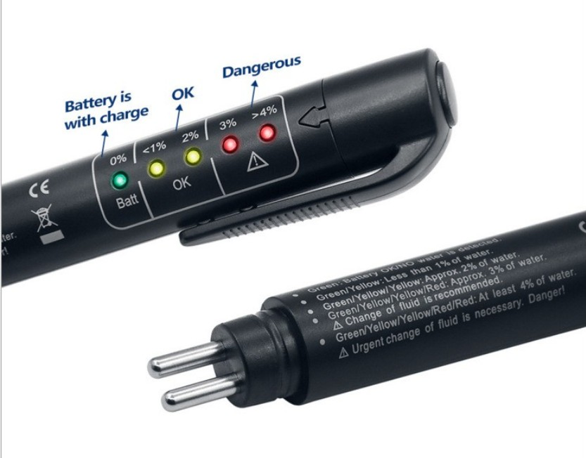 Brake Fluid Tester Pen 5 LED Car Vehicle Auto Automotive Testing Tool Car Vehicle Tools Diagnostic Tools