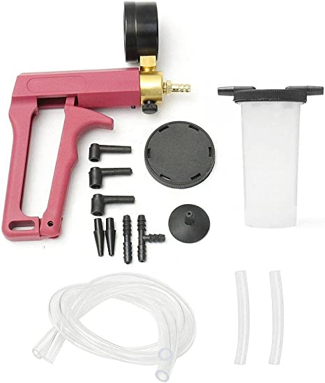 15PCS Brake Fluid Bleeder Tool Vacuum Pump Tester Kit