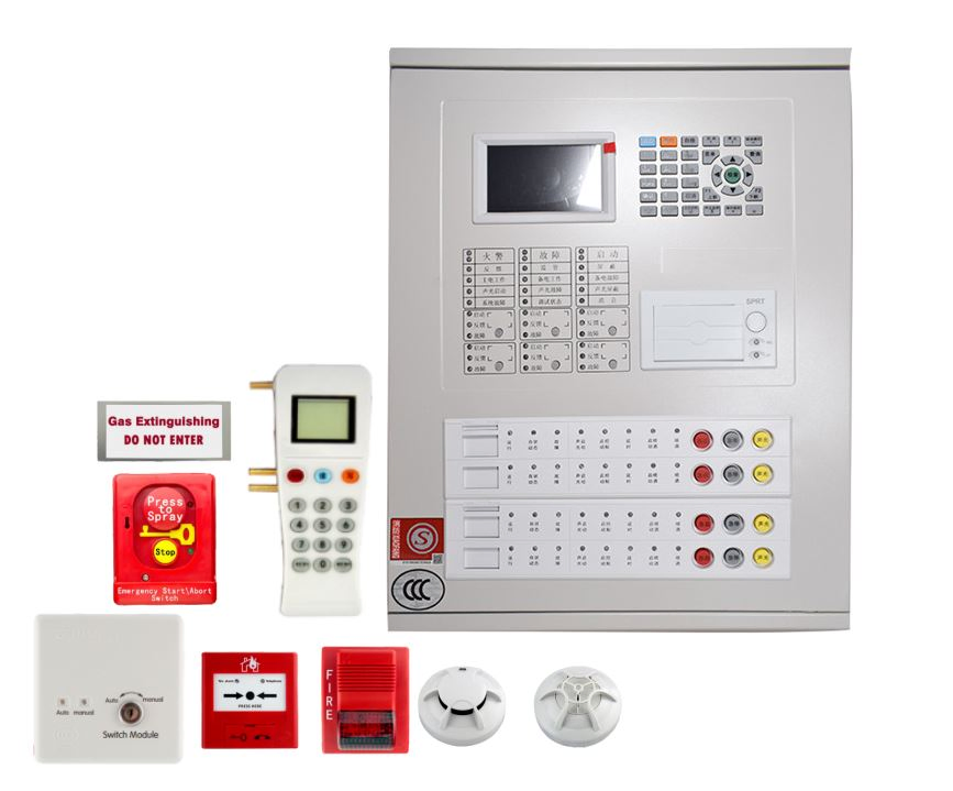 Gas Fire Extinguishing Auto/Manual Swtich Module for Fire Alarm System