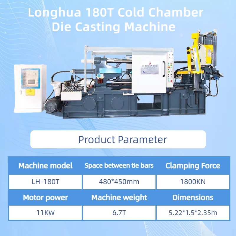 Lh-Hpdc-800t Metal Brake Pads Street Lights Door Handles Auto Motorcycle Part Heating Radiators Aluminum Pot Cookware High Pressure Die Casting Production Line