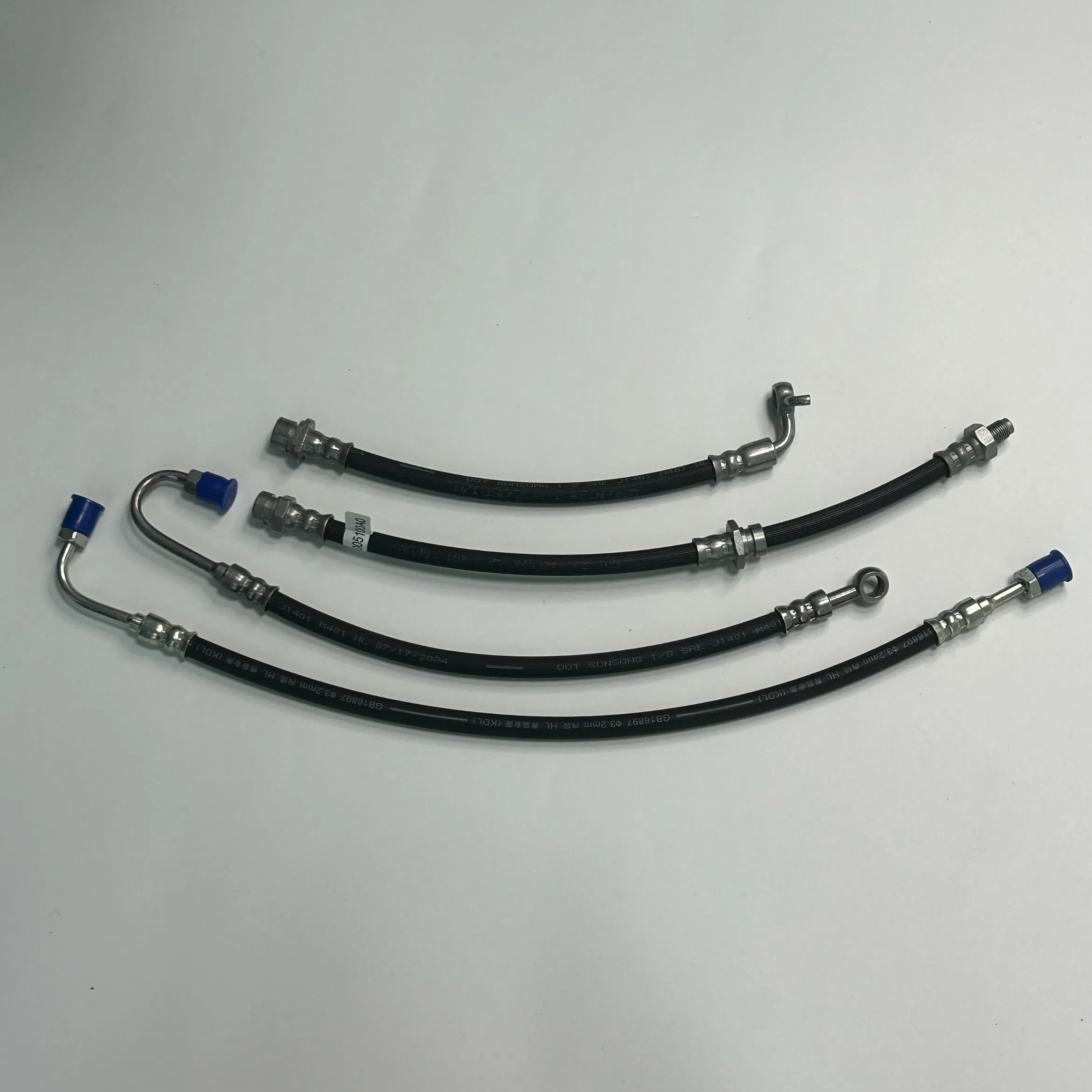 DOT Certified Motorcycle Brake Hose SAE J1401 Burst Resistant Flexible Hydraulic Line