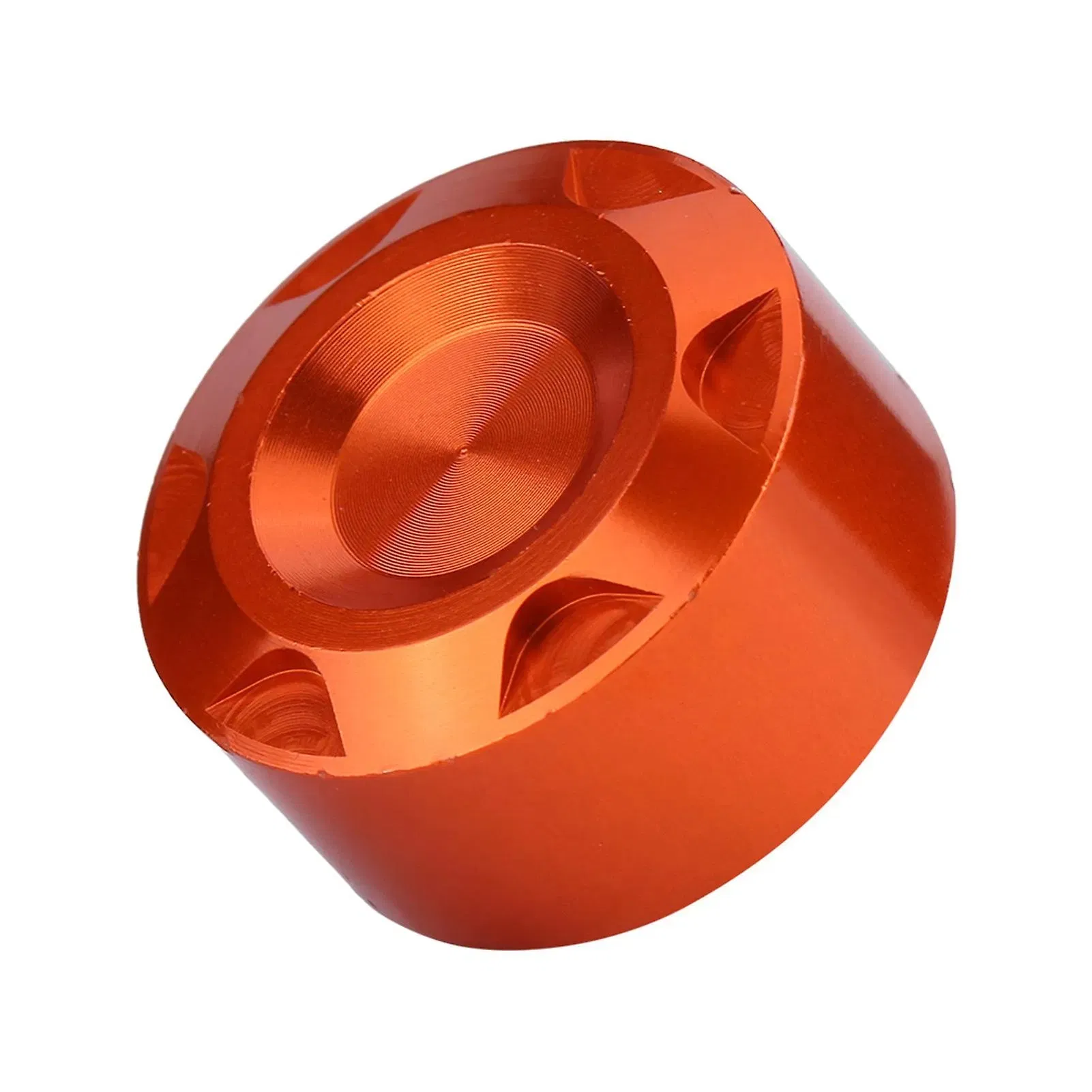 CNC Aluminum Anodized Automotive Parts Radiator Water Pipe Cap and Brake Fluid Reservoir Cover