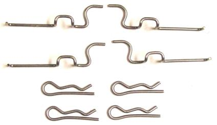 Good Quality Disc Brake Hardware Kits Brake Abutment Hardware Kits