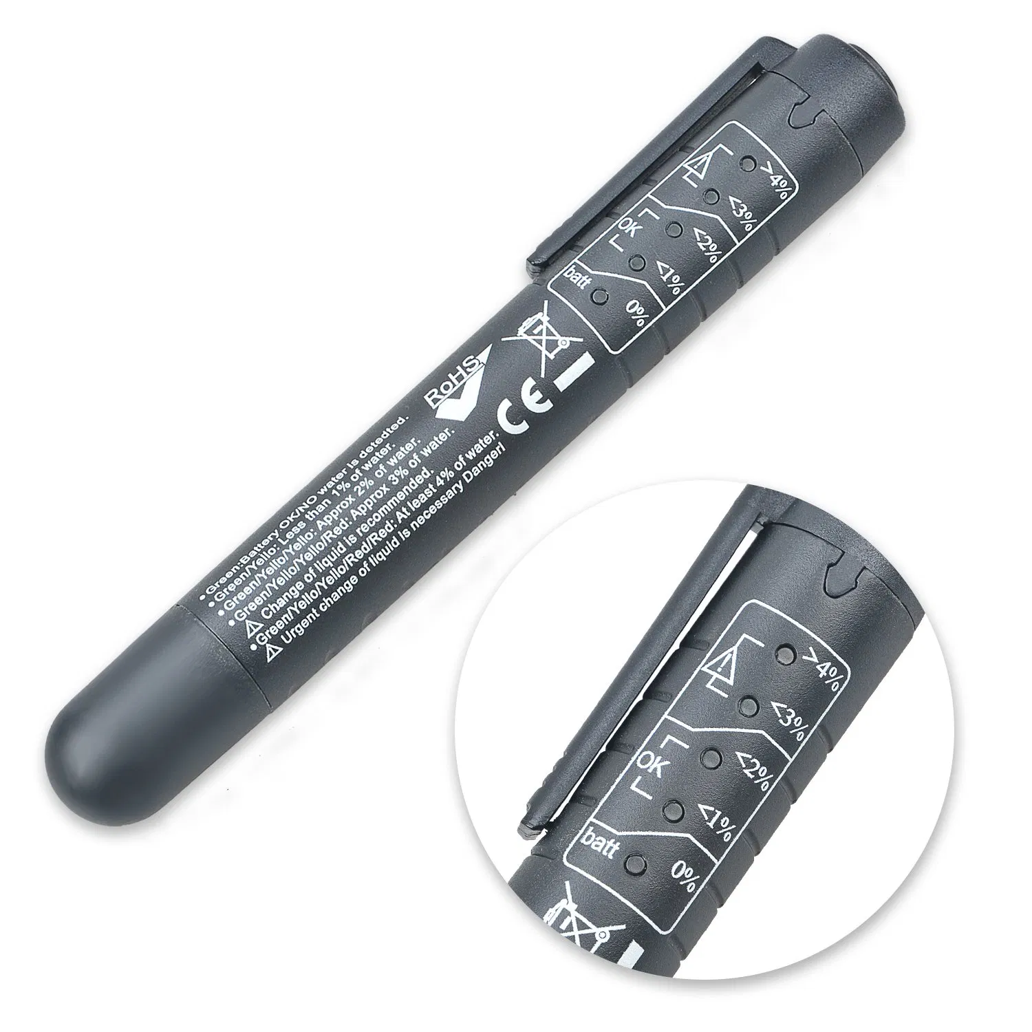 Pneumatic Brake Fluid Bleeder Bleeding Tool with Fluid Oil Tester Pen