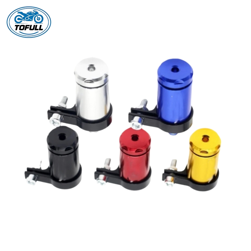 Motorcycle Accessories Rear Brake Reservoir CNC Aluminum Fluid Tank Oil Cup for Universal